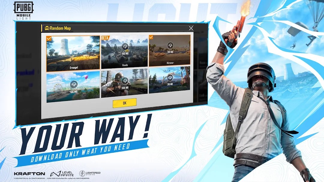 PUBG MOBILE LIGHT official Google Play screenshot 4