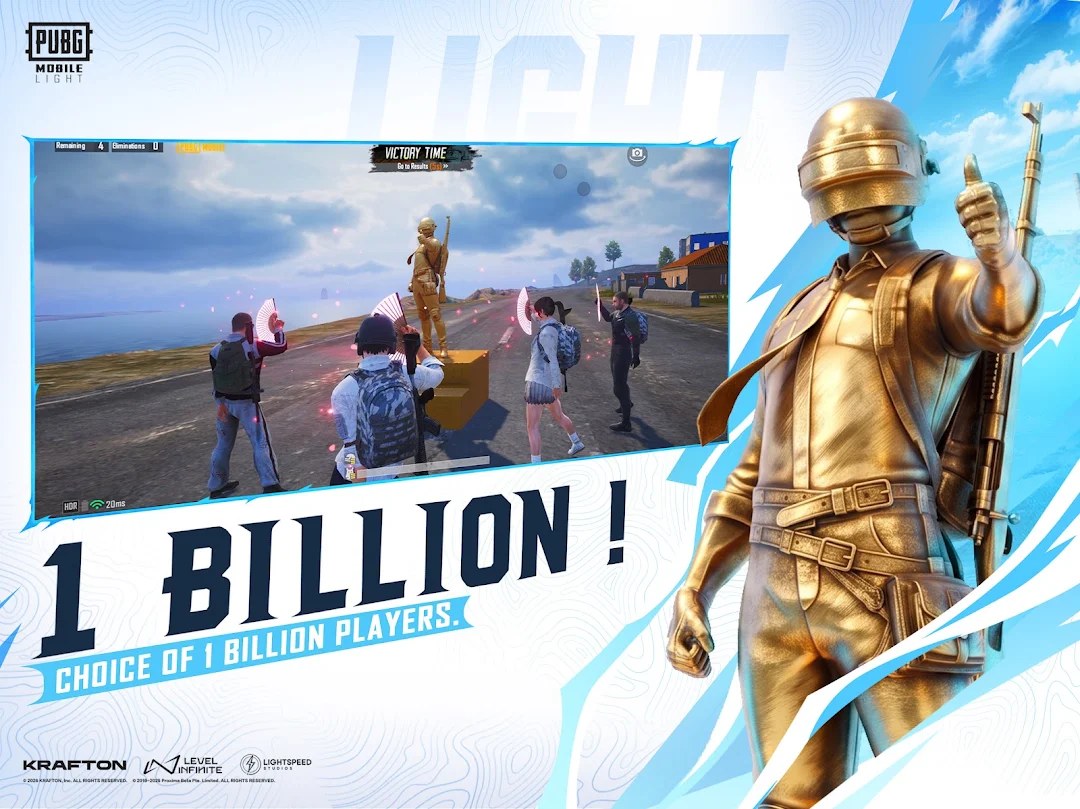 PUBG MOBILE LIGHT official Google Play screenshot 13